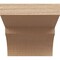 Ekena Millwork 4in. W x 4in. H x 32in. L Monterey Woodgrain TimberThane Rafter Tail, Primed Tan RFTUR04X04X32MONRCPR - alternate 6